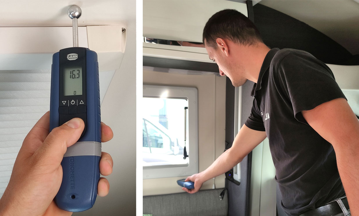 Il contollo infiltrazioni