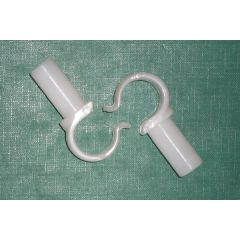 Clip per tubo Ø 19 mm (4 pezzi)