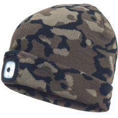 Berretto Bremak con led Mimetico