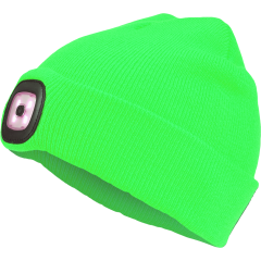 Berretto Bremak con led Verde