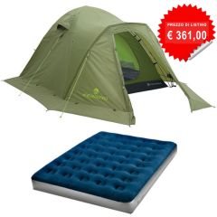 Set da campeggio Comfort Set (tenda Tenere 4 e materassino Double Flock)