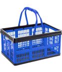 Cesto pieghevole Tontarelli Voilà 16L Blu/Nero