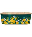 Contenitore ovale Chic.Mic Lunchbox Bioloco Plant Lemons