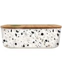 Contenitore ovale Chic.Mic Lunchbox Bioloco Plant Natural terrazzo