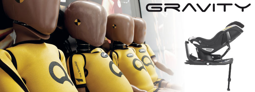 GRAVITY, coccole e sicurezza in auto